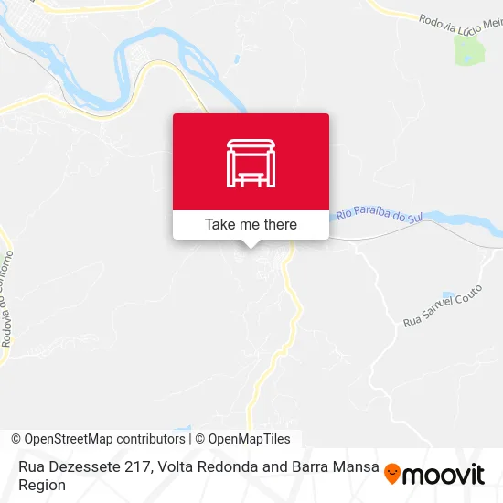 Rua Dezessete 217 map