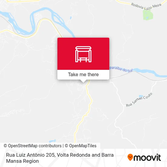 Rua Luiz Antônio 205 map