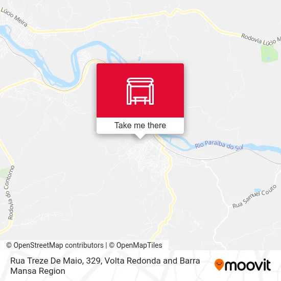 Rua Treze De Maio, 329 map