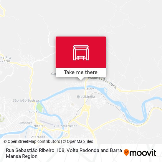 Mapa Rua Sebastião Ribeiro 108