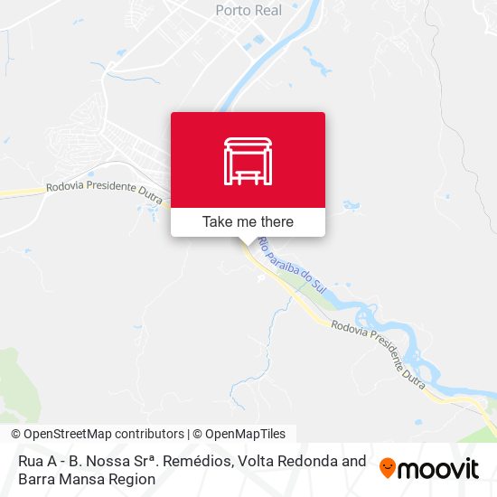 Mapa Rua A - B. Nossa Srª. Remédios