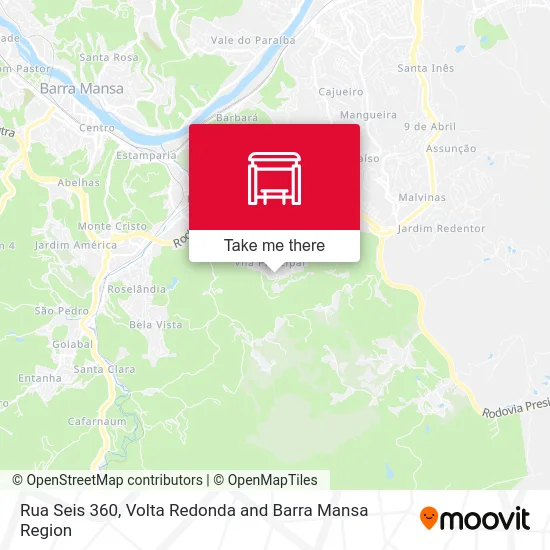 Rua Seis 360 map