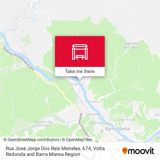 Rua José Jorge Dos Reis Meireles, 674 map