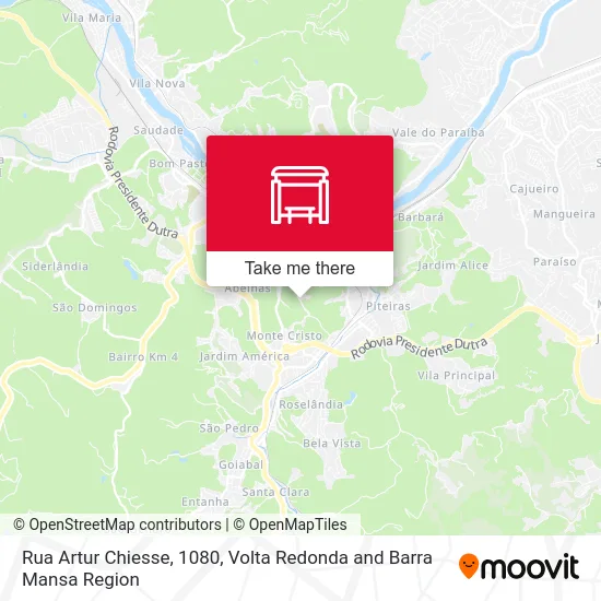 Rua Artur Chiesse, 1080 map