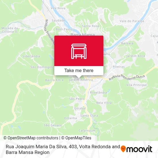 Rua Joaquim Maria Da Silva, 403 map