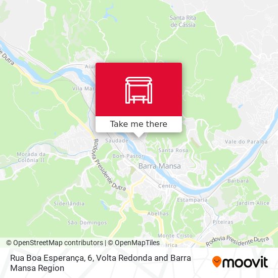 Mapa Rua Boa Esperança, 6