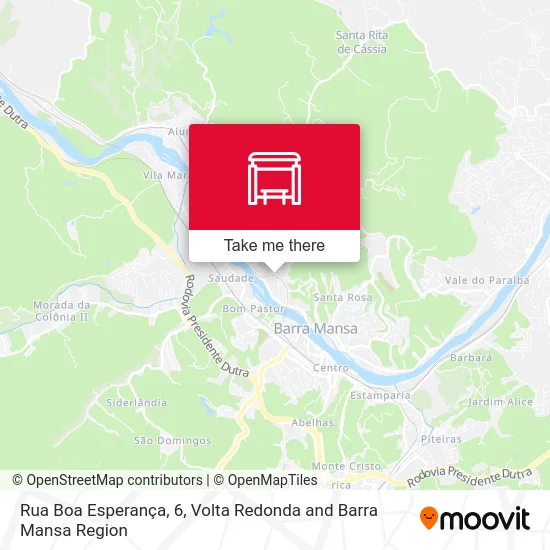 Rua Boa Esperança, 6 map