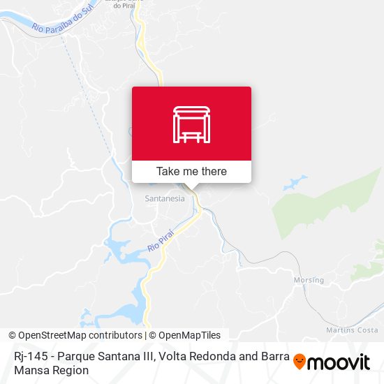 Rj-145 - Parque Santana III map
