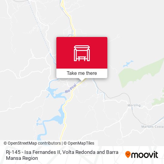 Rj-145 - Isa Fernandes II map