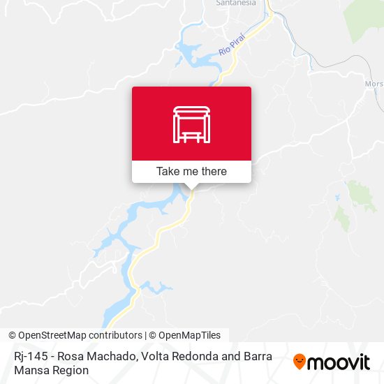 Rj-145 - Rosa Machado map