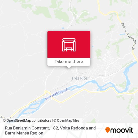 Rua Benjamin Constant, 182 map