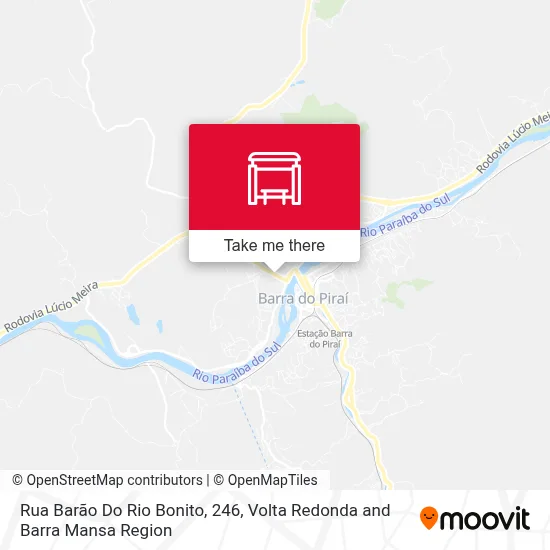 Rua Barão Do Rio Bonito, 246 map