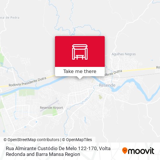 Rua Almirante Custódio De Melo 122-170 map