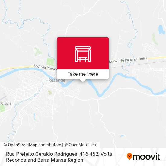 Rua Prefeito Geraldo Rodrigues, 416-452 map