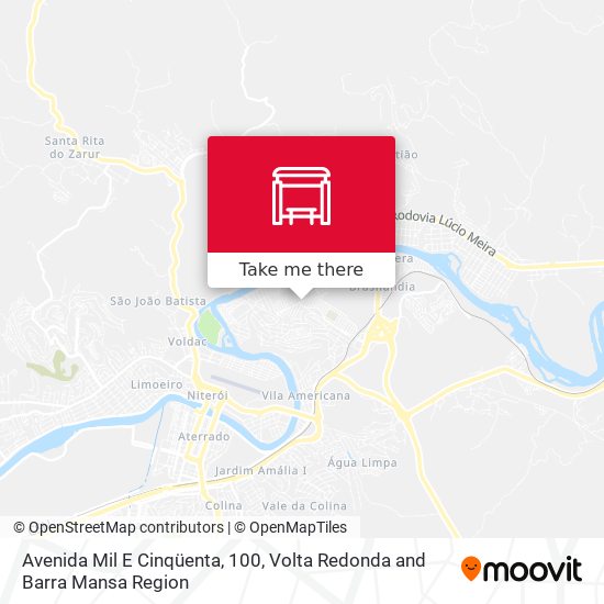 Avenida Mil E Cinqüenta, 100 map