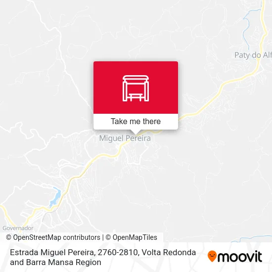 Estrada Miguel Pereira, 2760-2810 map