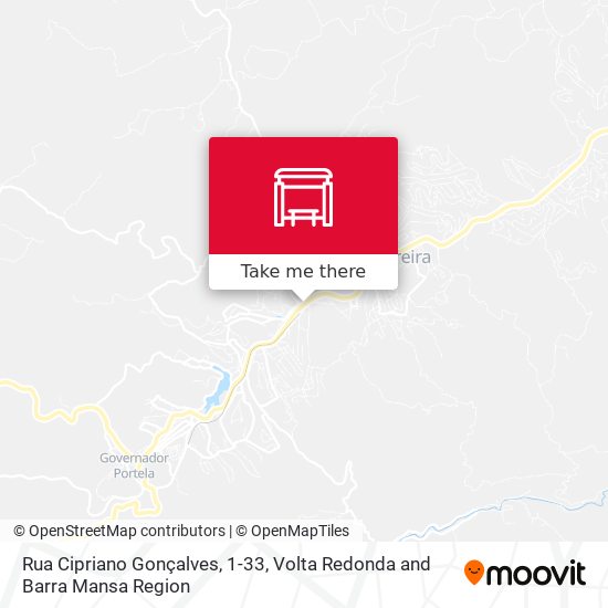 Rua Cipriano Gonçalves, 1-33 map