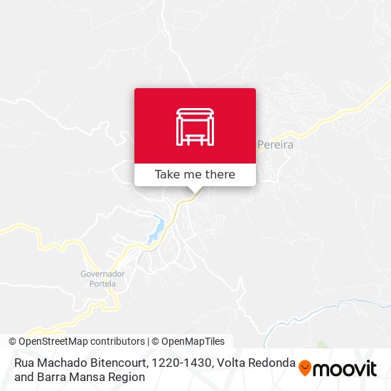 Rua Machado Bitencourt, 1220-1430 map