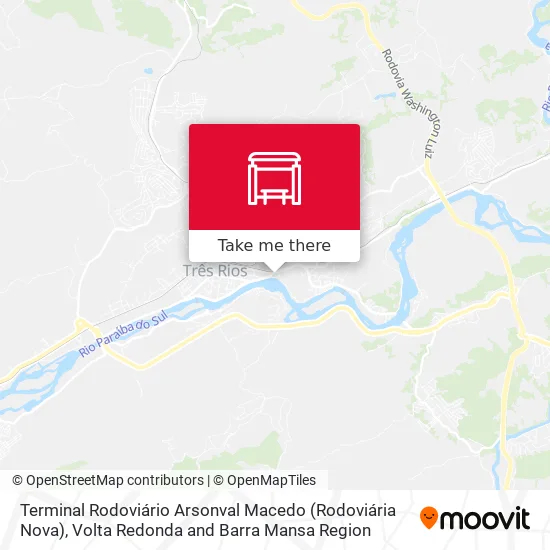 Terminal Rodoviário Arsonval Macedo (Rodoviária Nova) map
