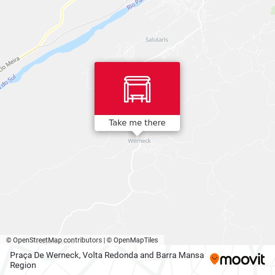 Praça De Werneck map