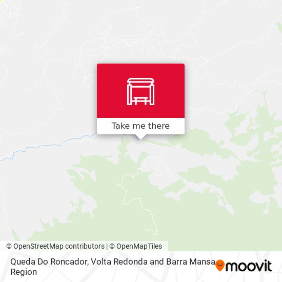 Queda Do Roncador map