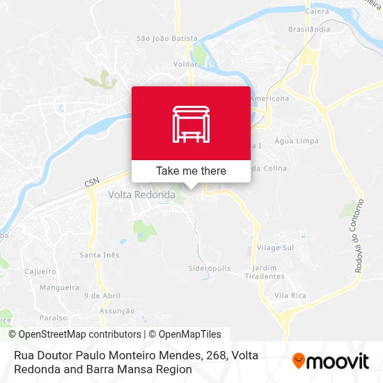 Rua Doutor Paulo Monteiro Mendes, 268 map
