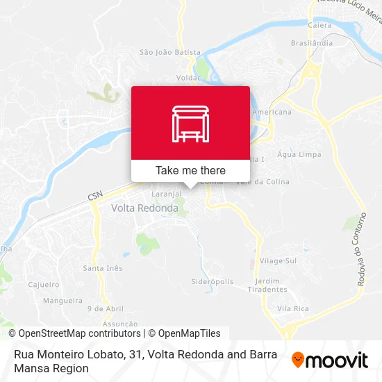 Rua Monteiro Lobato, 31 map