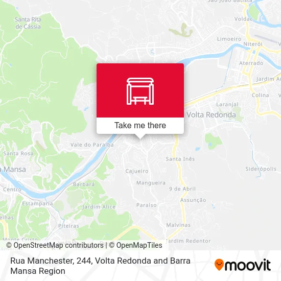 Rua Manchester, 244 map