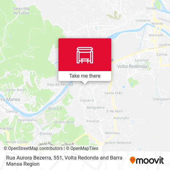 Rua Aurora Bezerra, 551 map