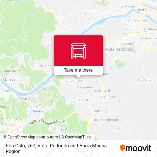 Rua Oslo, 767 map