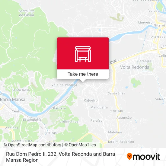 Rua Dom Pedro Ii, 232 map