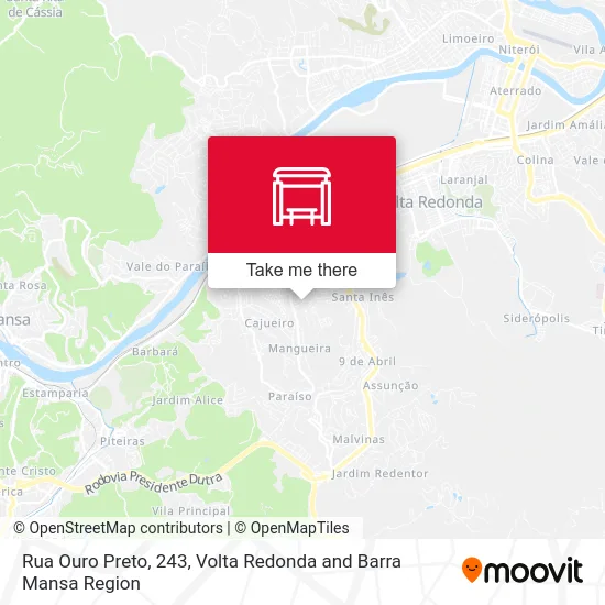 Rua Ouro Preto, 243 map