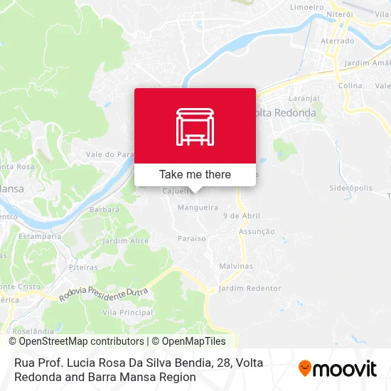 Rua Prof. Lucia Rosa Da Silva Bendia, 28 map