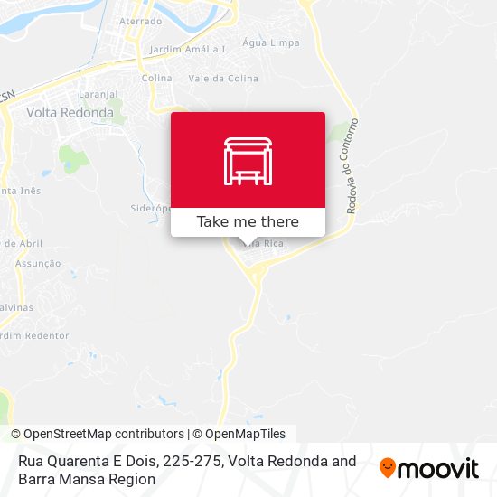 Rua Quarenta E Dois, 225-275 map