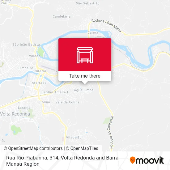Rua Rio Piabanha, 314 map
