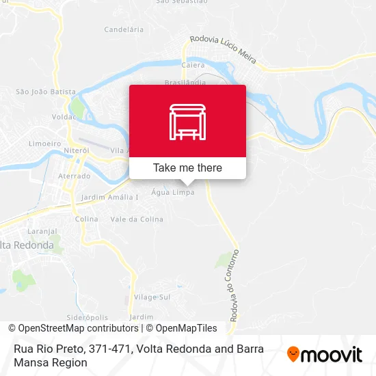 Rua Rio Preto, 371-471 map