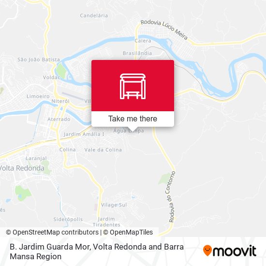 B. Jardim Guarda Mor map