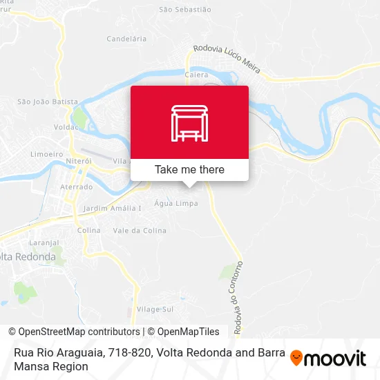 Rua Rio Araguaia, 718-820 map