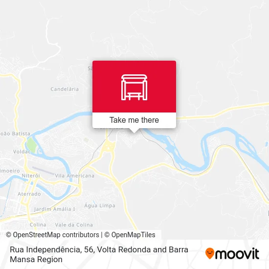 Rua Independência, 56 map