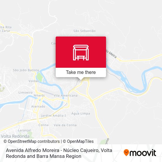 Avenida Alfredo Moreira - Núcleo Cajueiro map