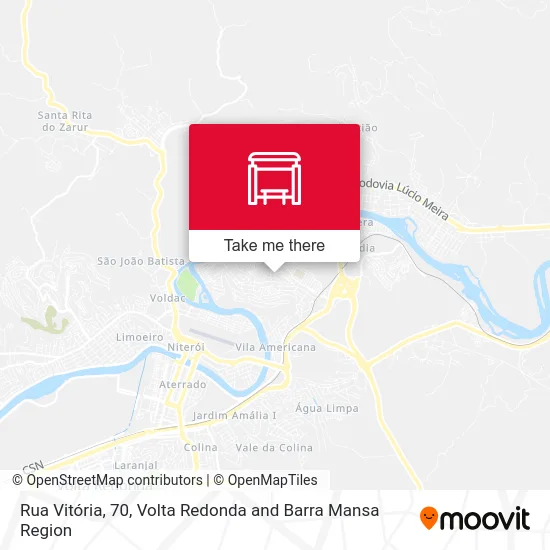 Rua Vitória, 70 map
