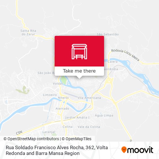 Rua Soldado Francisco Alves Rocha, 362 map