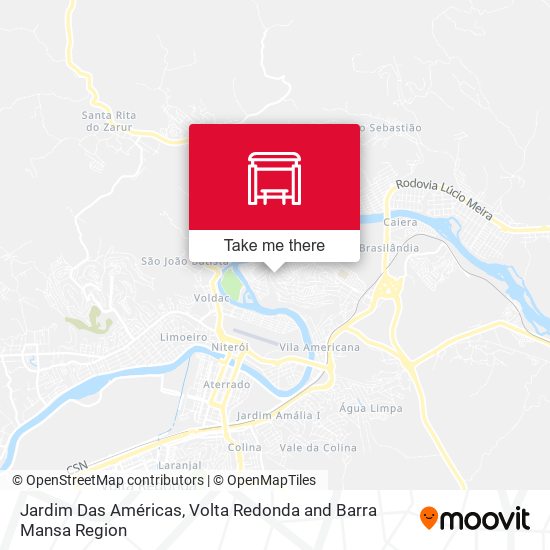 Jardim Das Américas map