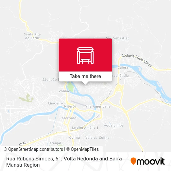 Rua Rubens Simões, 61 map