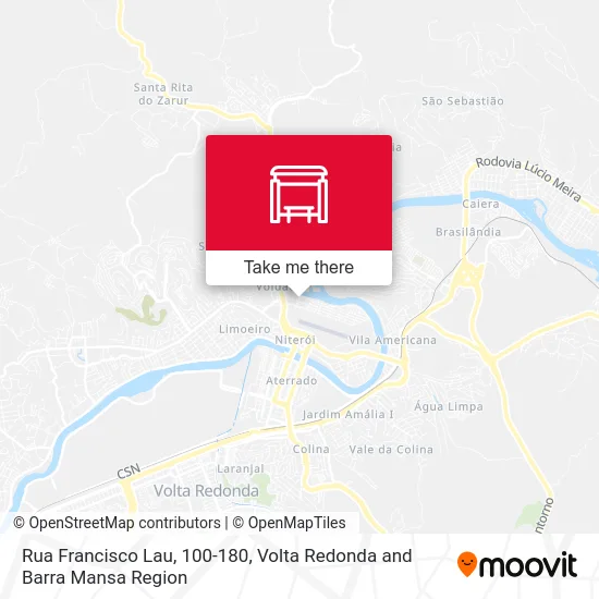 Rua Francisco Lau, 100-180 map