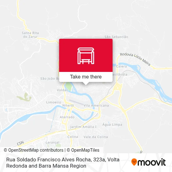 Rua Soldado Francisco Alves Rocha, 323a map