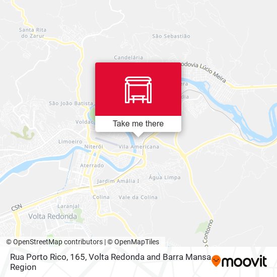 Rua Porto Rico, 165 map