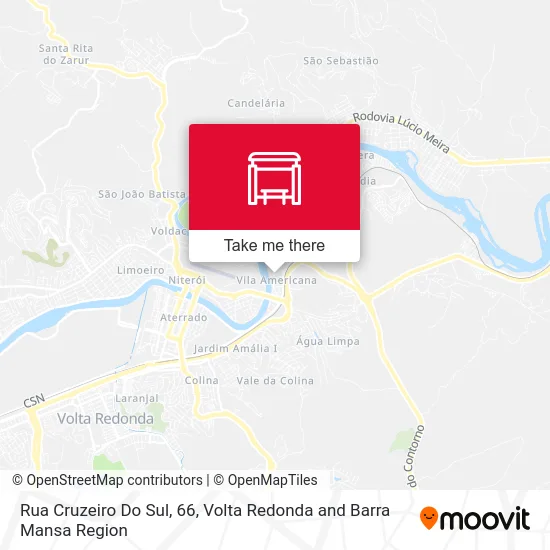 Rua Cruzeiro Do Sul, 66 map