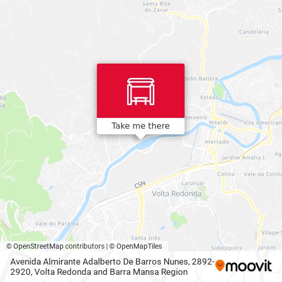 Avenida Almirante Adalberto De Barros Nunes, 2892-2920 map