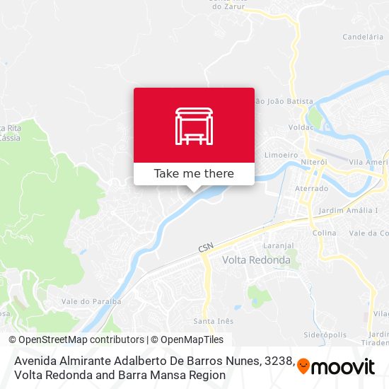 Avenida Almirante Adalberto De Barros Nunes, 3238 map